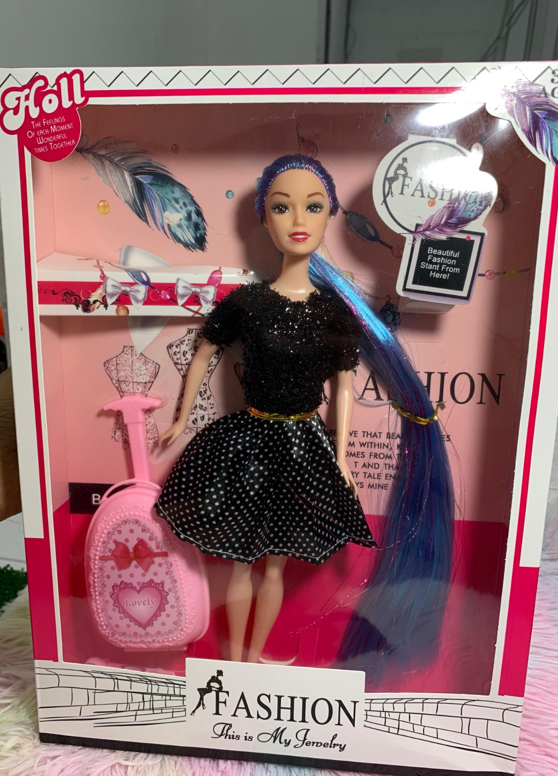 Miniatura 5 de Barbie Viajera De Cabello Azul